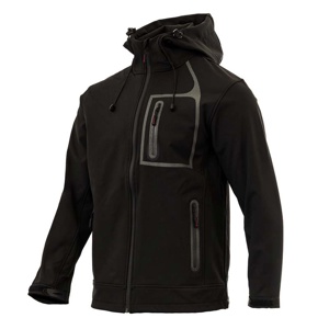 Prozračna Softshell jakna WILLIAM, otporna na vodu i vjetar, crna